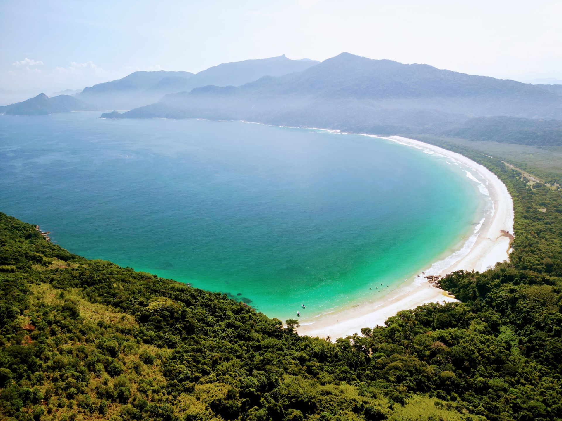 Praia de Lopes Mendes em Ilha Grande